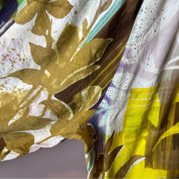 Jams World Rain Shadow Floral Print Flowy Pants XS - Picture 10 of 13